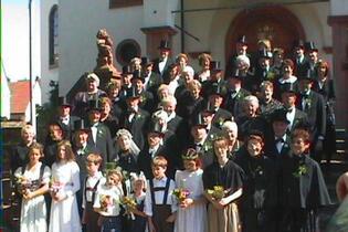 In den 25 Jahren seines Bestehens hat der Heimatverein unter anderem eine historische Hochzeit organisiert.