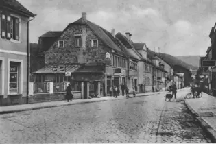 Die Kaiserstraße um 1925.