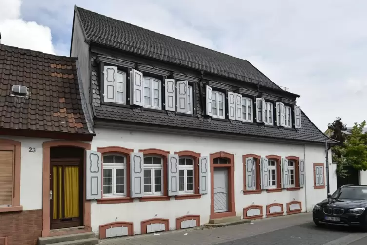 Das Forthuberhaus, das älteste Wohngebäude Frankenthals.