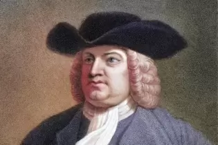 William Penn auf einer Darstellung im 1833 veröffentlichten Buch »Gallery of Portraits«.