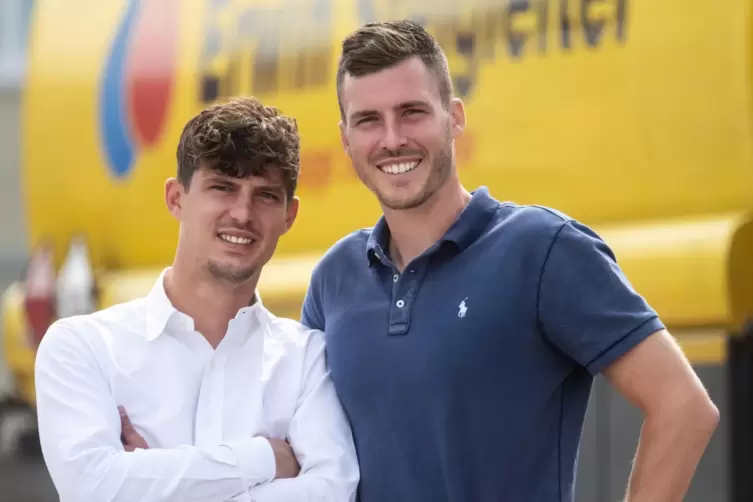 Neue Firmenchefs: Lukas (links) und Daniel Steigleiter. 