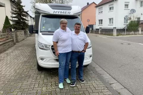 Begeisterte Camper: Manuela und Bernd Kopping. 