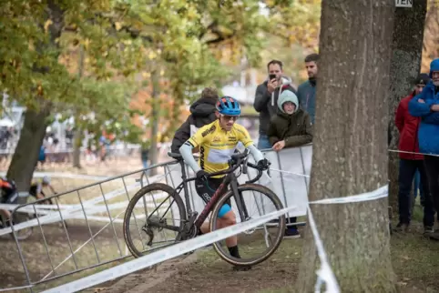 Sascha Starker beim Rennen vor einem Jahr. 