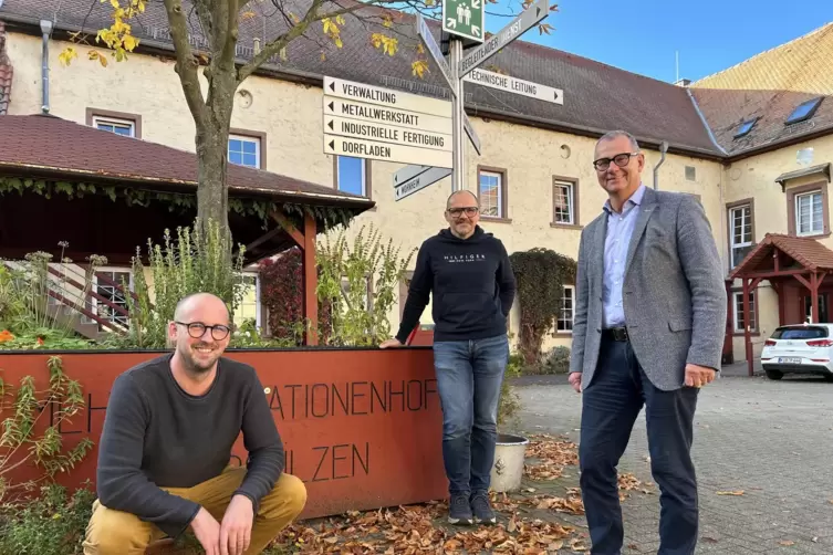 Sie sind die Köpfe hinter dem Verein (von links): Joscha Kohl, Michael Hammer und Thomas Meyer. 