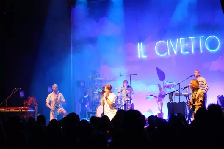 Il Civetto sorgt für glückliche Stimmung. Mit „Liebe auf Eis“ waren sie in Karlsruhe.