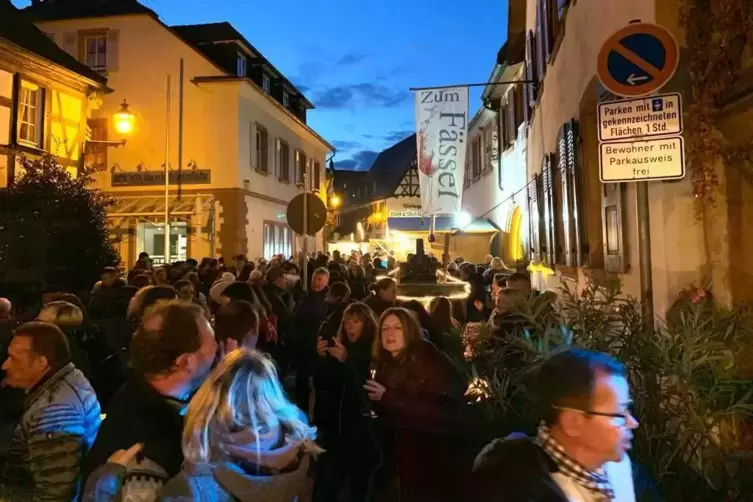 Gemütliche Stunden verspricht das Martinus-Weinfest in St. Martin. 