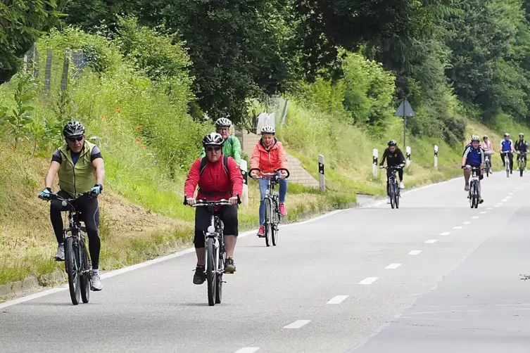 Die L475 verbindet Wallhalben und Thaleischweiler-Fröschen, beim Autofreien Wallhalbtal ist sie für Autos gesperrt und Radfahrer