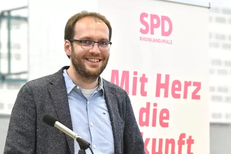 Hätte in einem Wahlkreis Grünstadt bessere Chancen aufs Direktmandat: der SPD-Landtagsabgeordnete Christoph Spies. 