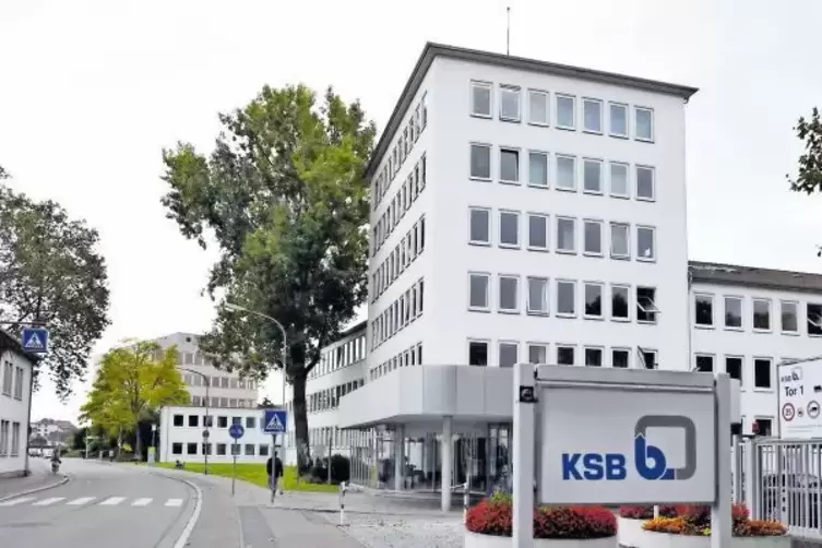 Das FIrmengelände von KSB.