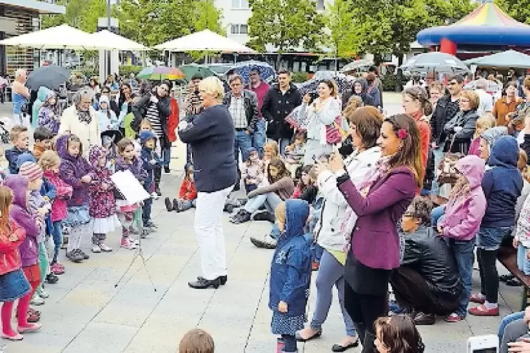 Guter Besuch 2014: Spielefest auf dem Berliner Platz.