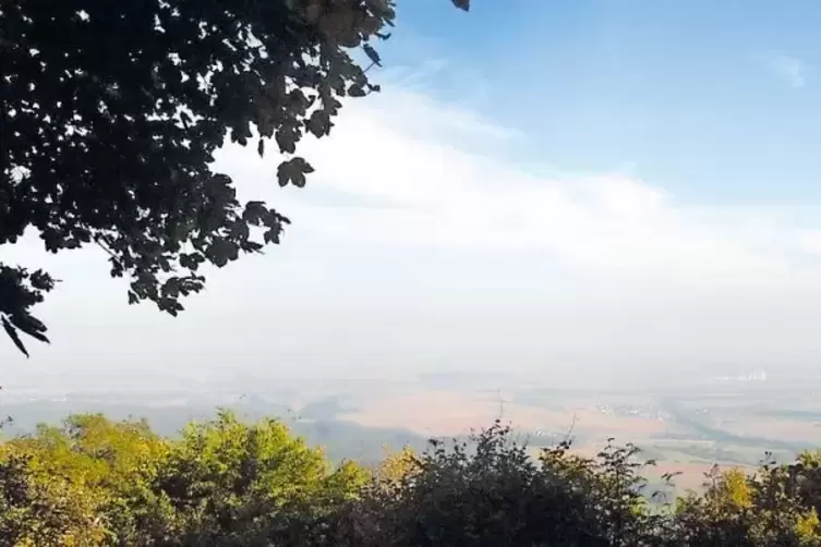 Solche Ausblicke dürfen die Starter beim ersten „DonnersbergTrail“, der zum Teil über den Pfälzer Höhenweg führt, genießen.