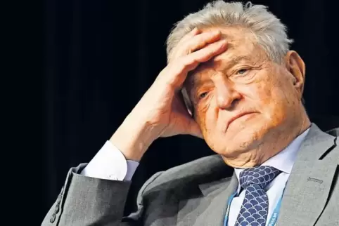 Vermeintlicher Staatsfeind Nummer eins: Das Gesetz betrifft vor allem George Soros, dessen Stiftung viele Organisationen finanzi