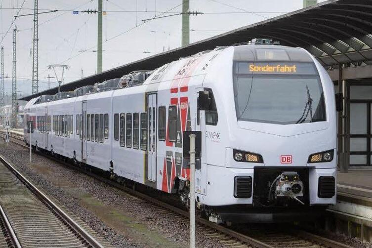 Bahnstrecke von Germersheim nach GrabenNeudorf eine Woche