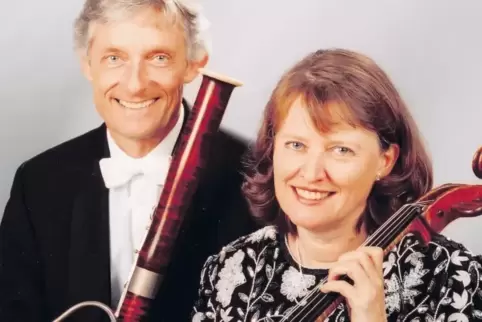 Die amerikanische Cellistin Rebecca Rust und ihr Mann, der Fagottist Friedrich Edelmann spielen Anfang September im Haus Catoir.