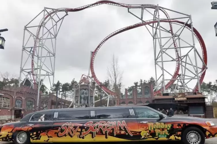 Eine der Attraktionen im Haßlocher Holiday Park: der „Sky Scream“. Foto: 