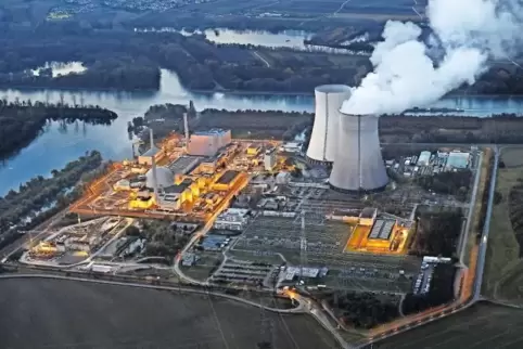 Schon bald sollen werden auf dem Gelände des Kernkraftwerks Philippsburg zwei Zwischenlager stehen. Eines ist für abgebrannte Br