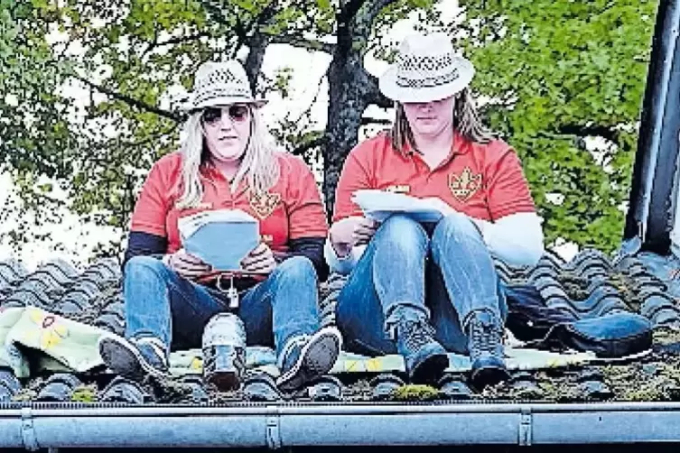 Großsteinhauser Kerweredd vom Vorjahr.