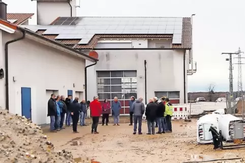 Eine der vielen Baustellen in der Verbandsgemeinde: der Neubau eines Feuerwehr-Servicezentrums.