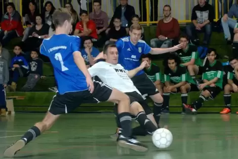 Hallenfußball in Göllheim: Am Mittwoch geht es wieder los, unser Bild stammt aus dem Jahr 2015, der SV Kirchheimbolanden spielte