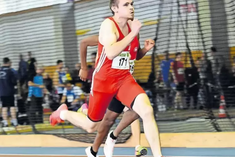 Pfalzmeister über 60 Meter: Christian Kiemstedt vom ABC.