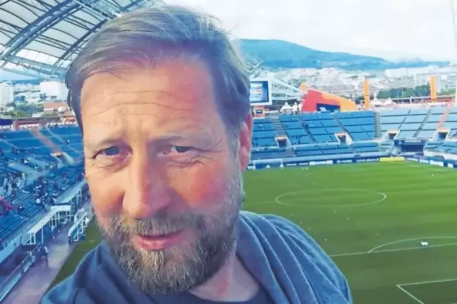Reisender in Sachen Fußball: Frank Lelle bei der U20-Weltmeisterschaft in Südkorea.