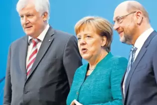 »Es hat sich gelohnt«, sagte Bundeskanzlerin Merkel nach einem letzten 24-stündigen Gespräch, an dessen Ende sie zusammen mit CS