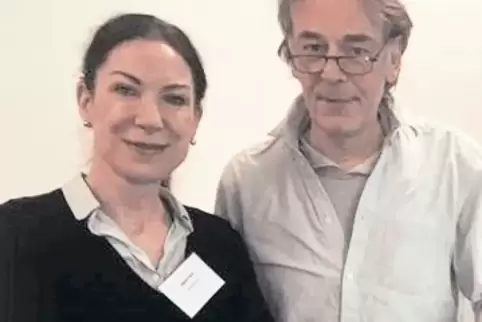 Ließen bei der Präsentation des Projektes Shaian die Musik für sich sprechen: Dagmar Kern und Michael Halberstadt.