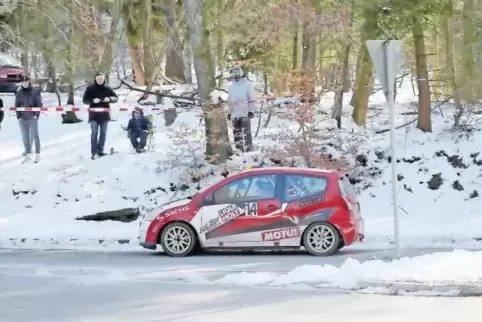 Florian Just aus Burgpreppach steuert einen Citroen C2R2 Max.