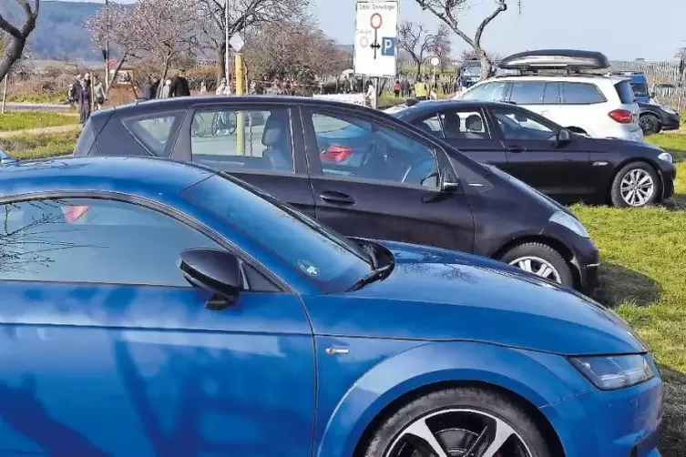 Gutes Verkehrskonzept: Das Parken lief meist geregelt ab.