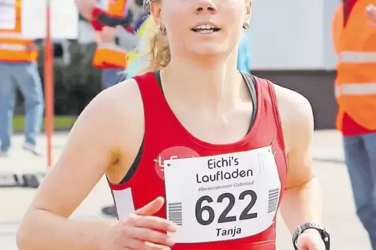 10-km-Lauf-Siegerin Tanja Grießbaum.