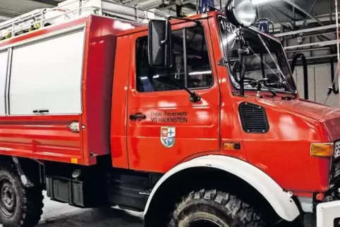 Wenn der Unimog ausgemustert wird, hat die Hauensteiner Feuerwehr kein Fahrzeug mehr mit Seilwinde. Sie muss dann Hilfe aus Dahn