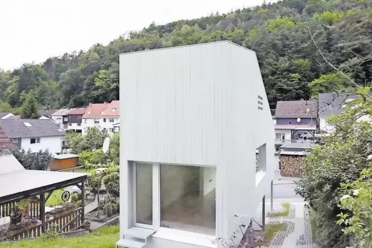 Ebenfalls mit einer Anerkennung geehrt: Minihaus auf Stelzen in Hohenecken, einem Stadtteil von Kaiserslautern.