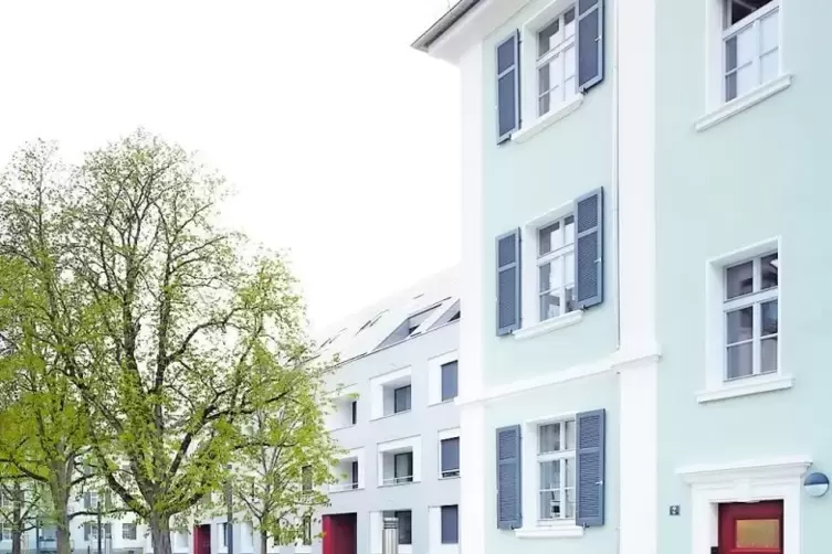 Das Neue als Spiegel des Historischen: Das Wohnhaus Hüttenmüllserstraße in Ludwigshafen bekam eine Anerkennung.