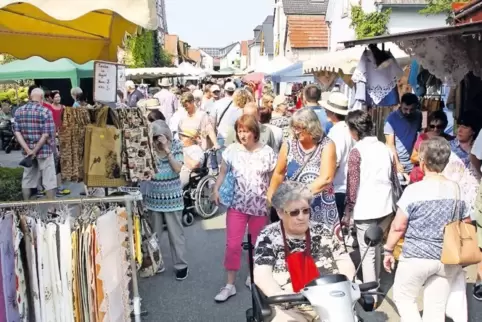 Voll: Ober-, Unter- und Hintergasse in Schauernheim.