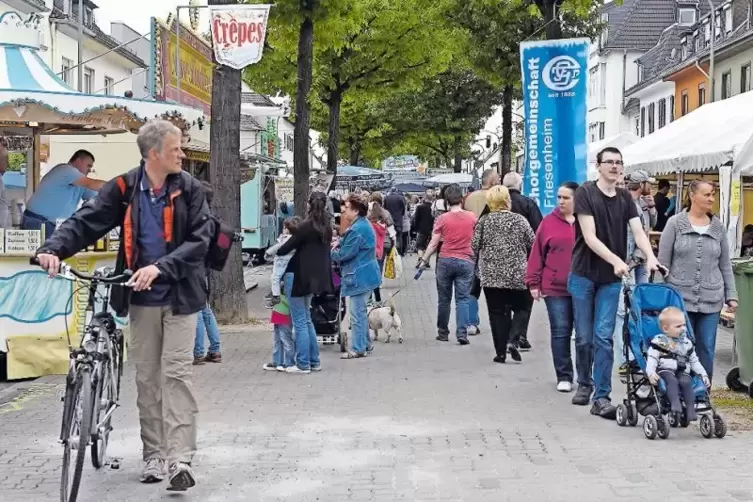 Stand schon auf der Kippe: das Sternstraßenfest.