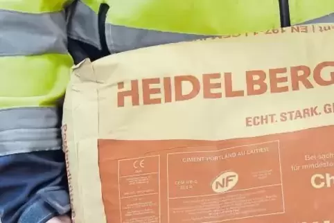 61,9 Millionen Tonnen Zement hat Heidelberg Cement im ersten Halbjahr verkauft, 1,8 Millionen Tonnen mehr als von Januar bis Jun