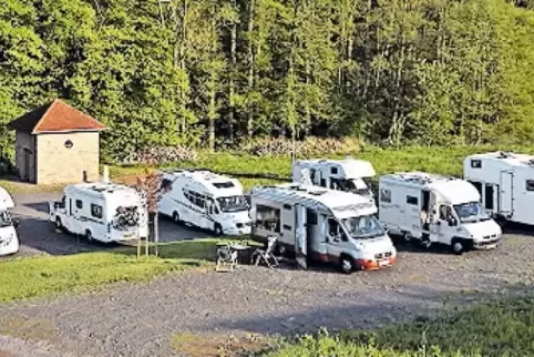 Dauerbelegt: der Waldgrehweilerer Wohnmobil-Stellplatz.