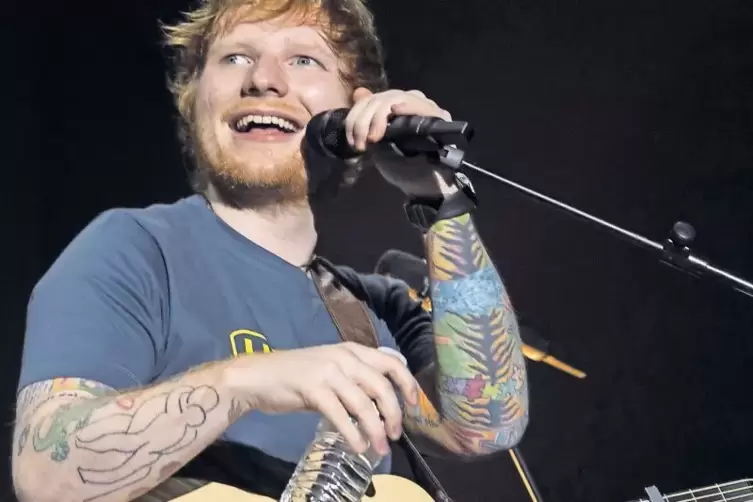 Soll 100 Millionen US-Dollar zahlen: Ed Sheeran.