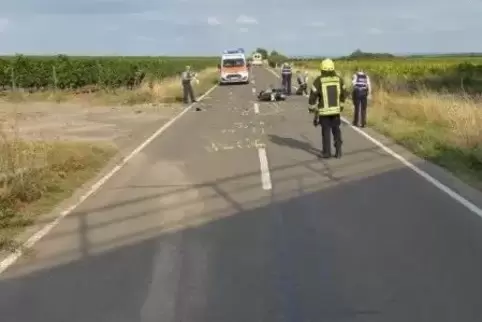 Beide Motorradfahrer wurden schwer verletzt.  Foto: 