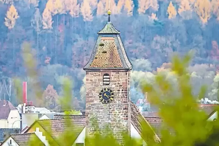 ... der Zwinglikirche ebenfalls in Niederauerbach ...