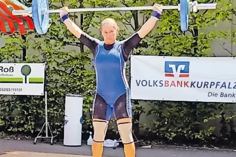 Nicole Nützel vom KSV Grünstadt.