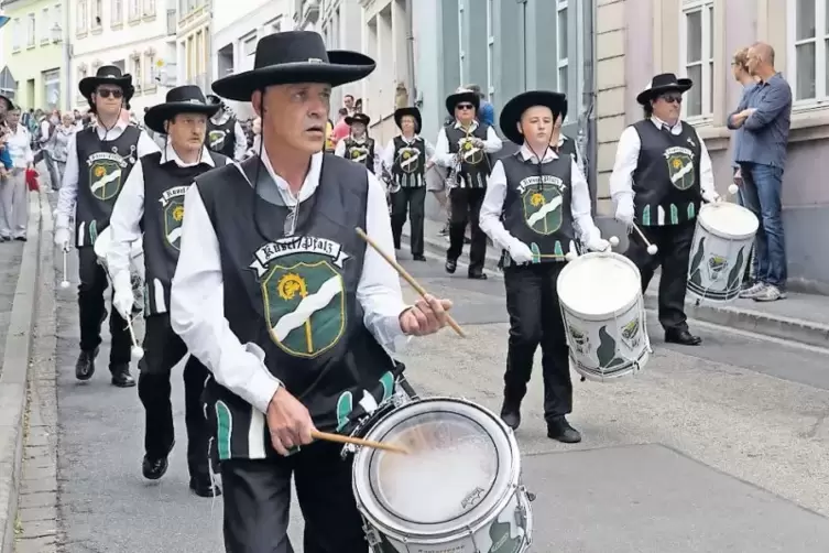 Im Takt der Trommel: der Fanfarenzug Kusel.