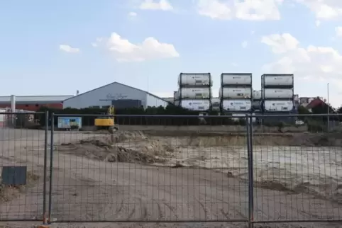 Die Firma Dinges plant in Grünstadt ein Gefahrstofflager für 108 Container.  ArchivFoto: Benndorf 