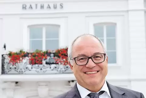 Bürgermeister Christian Gauf sieht die Gefahr, dass die Stadt ihre Eigenständigkeit verliert. Das will er durch Kooperationen mi