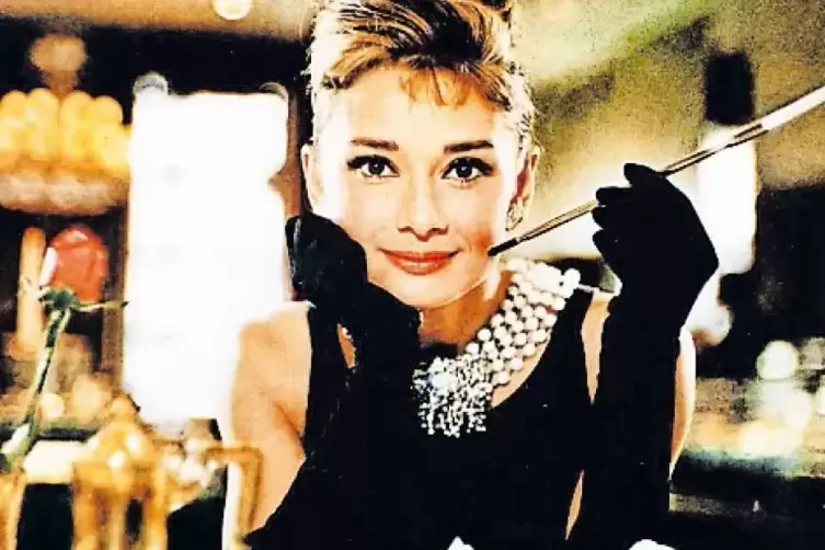 Audrey Hepburn in „Frühstück bei Tiffany“.