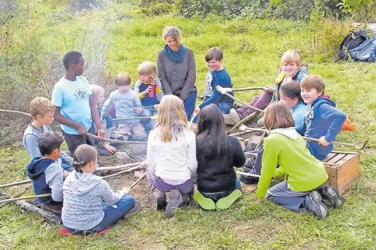 Auch eine Stärkung am Lagerfeuer ist während der Ferienaktion des Nabu vorgesehen.