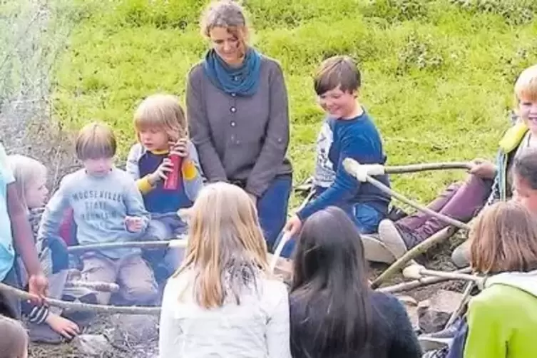 Auch eine Stärkung am Lagerfeuer ist während der Ferienaktion des Nabu vorgesehen.