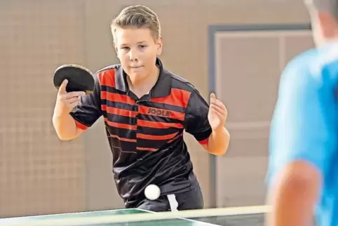 Maximilian Schleifer vom ASV Birkenheide ist derzeit der beste Tischtennisspieler in seiner Altersklasse in der Region.
