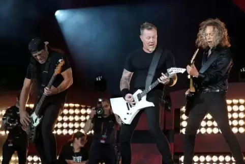 Nicht tourmüde: Metallica.  Foto: RTR 
