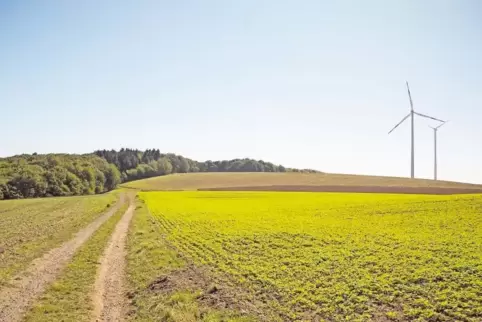 In Nachbarschaft zu den beiden Windrädern auf Hüffler Gemarkung sollen zwei weitere Windräder auf der Gemarkung Schellweiler err